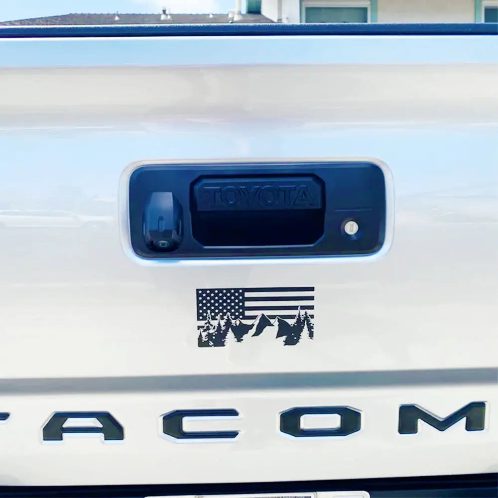 American Flag Aar Stickers PVC Natural Forest Window Decoration Creative Decals Automobile Styling Interesting Vinyl Decals