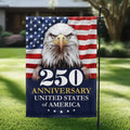 American Flag-250 Anniversary 1776 2026 United States Of America Patriotic Eagle 4th Of July Flag TQN5516LPN, Garden Flag (11.5&